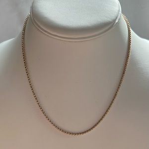 James Avery 16” 14k Gold Rolo Chain